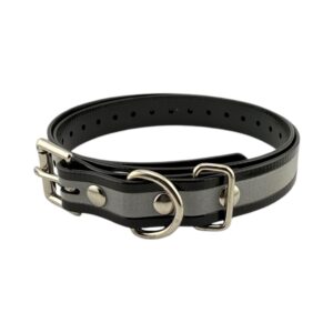 3/4" Biothane Reflective Collar Strap