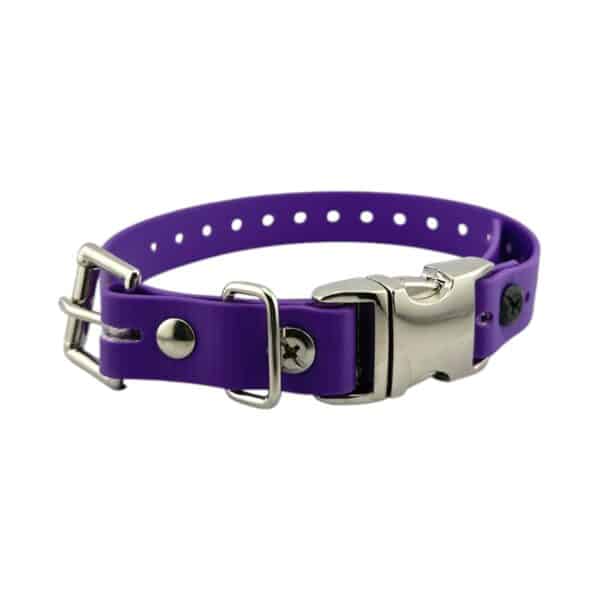3/4" Quick Snap Mini Biothane Collar Strap for Small Dogs - Image 9
